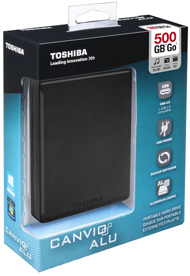 Toshiba Canvio Alu