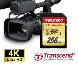 Цена карты памяти Transcend SDXC UHS-I U3 объемом 256 ГБ — $289