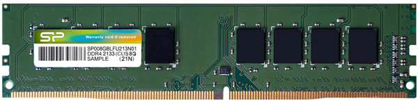 Пропускная способность модулей Silicon Power UDIMM DDR4-2133 достигает 17 ГБ/с