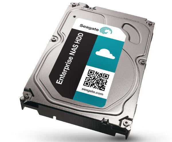 Компания Seagate анонсировала накопители на жестких магнитных дисках Enterprise NAS HDD
