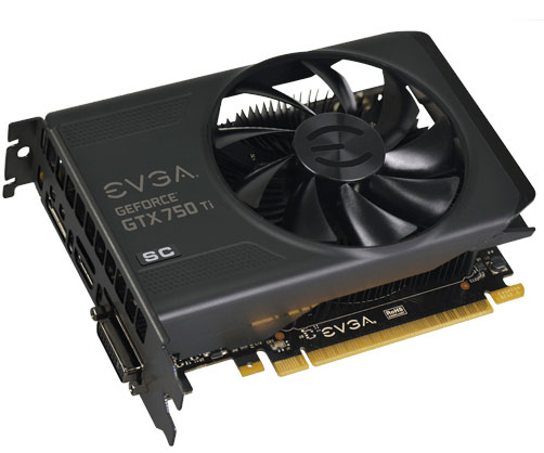EVGA     3D- GeForce GTX 750 Ti  GTX 750