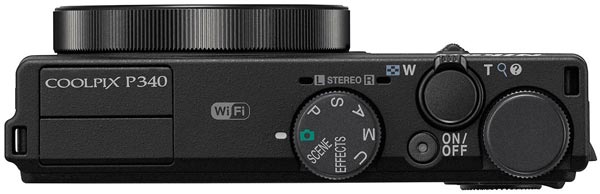 Максимальная диафрагма объектива компактной камеры Nikon Coolpix P340 равна F/1,8