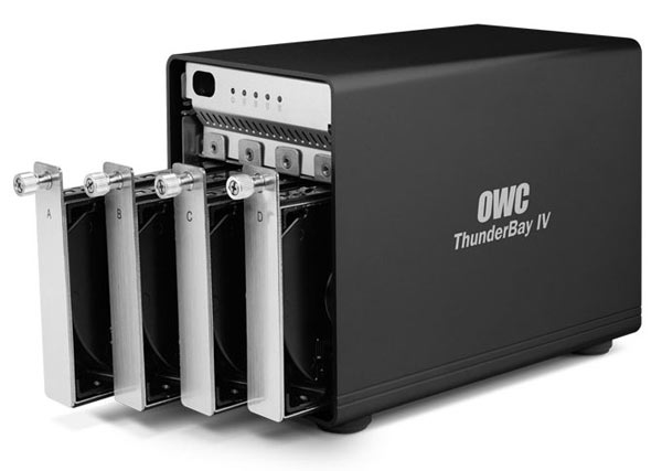 Цена пустого хранилища OWC ThunderBay IV равна $450