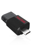 Флэш-накопитель SanDisk Ultra Dual USB Drive можно использовать с ПК и мобильными устройствами с ОС Android