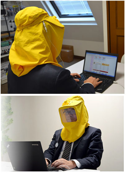 Изделие Thanko USB Pollen Mask призвано защищать пользователя от воздействия пыльцы и других мелких частиц