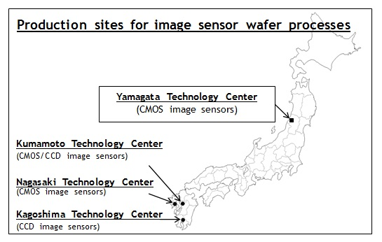 Фабрика Sony в Цуруоке будет занята выпуском датчиков типа CMOS