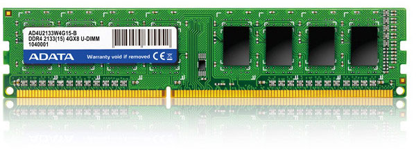 Модули памяти Adata Premier DDR4 2133 UDIMM проходят жесткий контроль качества