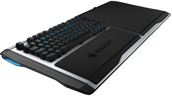 Клавиатура Roccat Sova будет предложена в черном и серебристом вариантах