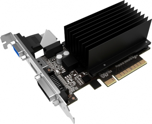 Все 3D-карты Palit GeForce GT 730 имеют по одному видеовыходу DVI, HDMI и VGA