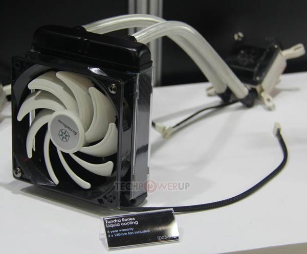 Компания SilverStone представила замкнутые процессорные системы жидкостного охлаждения Tundra TD03 Slim и TD02 Slim