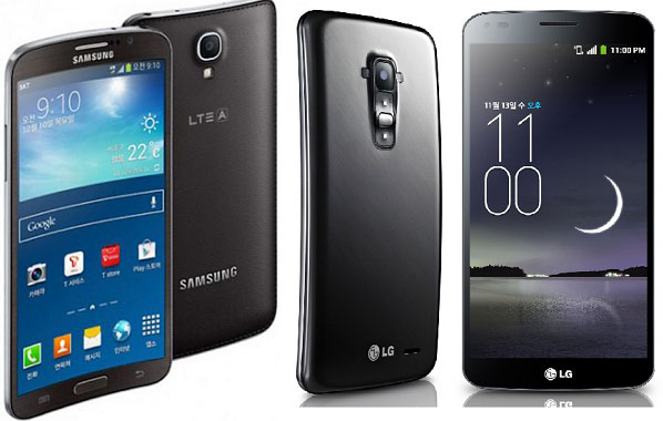 Модели LG G Flex и Samsung Galaxy Round потеряют исключительность