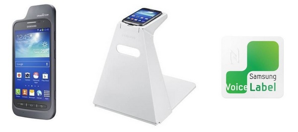 Samsung Ultrasonic Cover, Optical Scan Stand  Voice Label