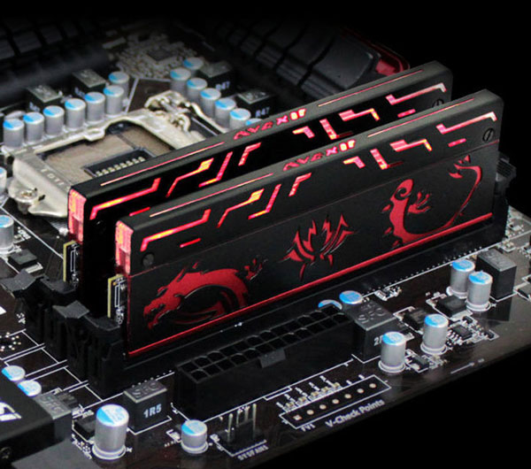 В серию Avexir Blitz Red Dragon 1.1 вошли модули памяти DDR3, работающие на частотах от 1600 до 3200 МГц