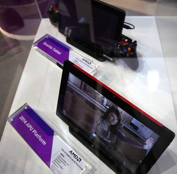 AMD показала на MWC 2014 устройства на мобильных APU нового поколения