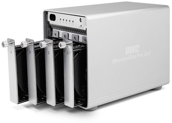 Внешний дисковый массив OWC Mercury Elite Pro Qx2 объемом 20 ТБ стоит $1580