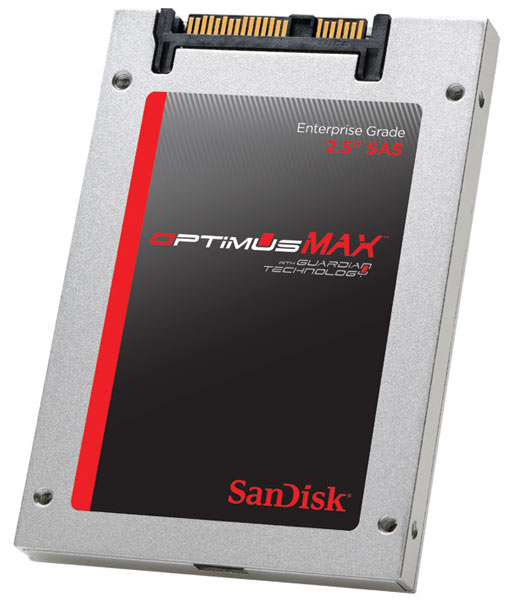 В SSD SanDisk Optimus MAX используется флэш-память MLC NAND