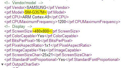    Samsung SM-G357        Samsung