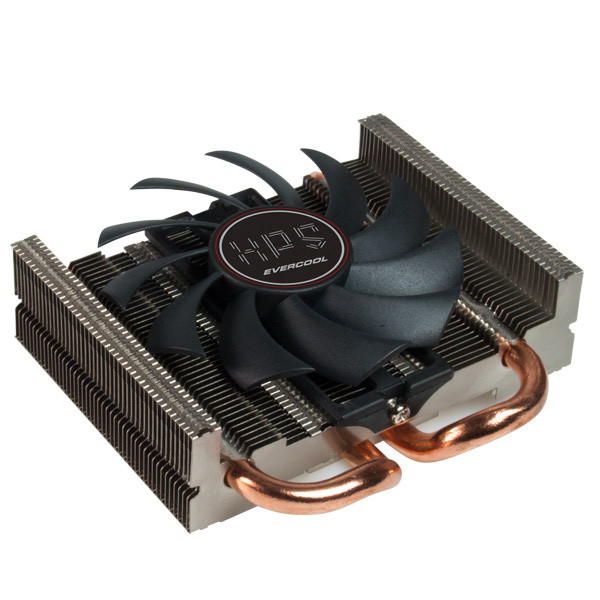 Процессорный охладитель EverCool HPS 810CP рассчитан на процессоры с TDP до 95 Вт