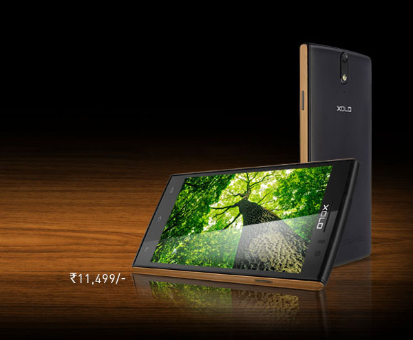 Смартфон Xolo Q1020 оснащен пятидюймовым экраном