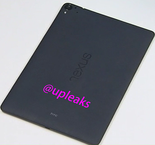 Google Nexus 9, тыльная панель