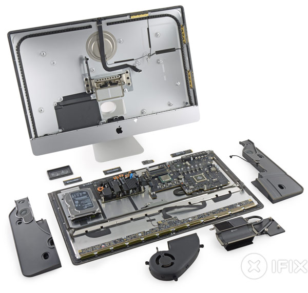 В компьютере Apple iMac с 27-дюймовым дисплеем Retina 5К используется жидкокристаллическая панель производства LG Display