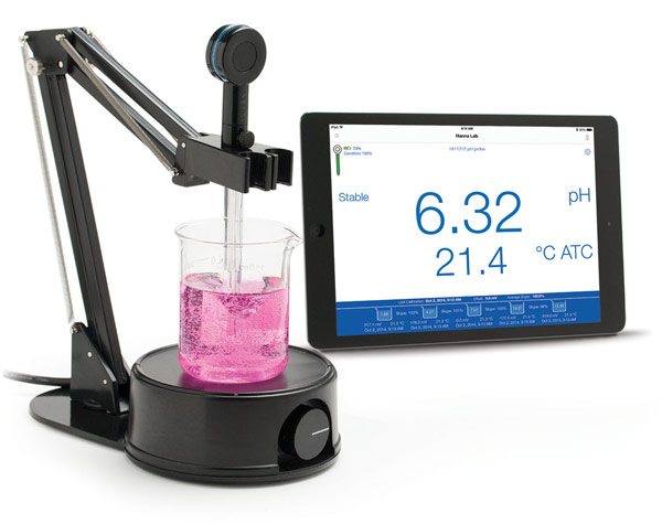 Hanna Instruments Halo - первый в мире измеритель pH с интерфейсом Bluetooth Smart