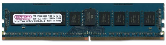 В модулях памяти Century Micro CD8G-D4RE2133L82 используются микросхемы памяти DRAM производства SK Hynix 