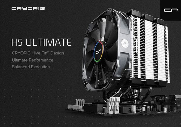 Продажи Cryorig H5 Ultimate должны начаться летом по рекомендованной цене 40 евро