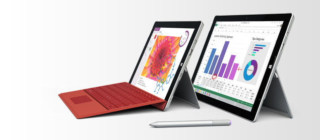Планшет Microsoft Surface Pro 4 будет выпущен в двух разновидностях, различающихся размером экрана