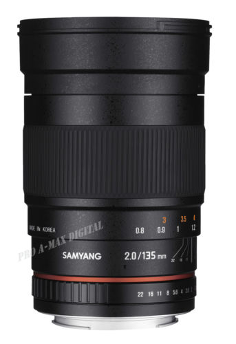   Samyang 135mm F2.0 ED    Canon