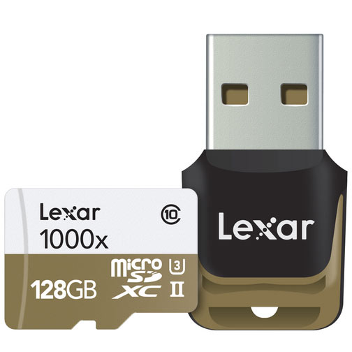   Lexar Professional 1000x microSDHC  microSDXC UHS-II      