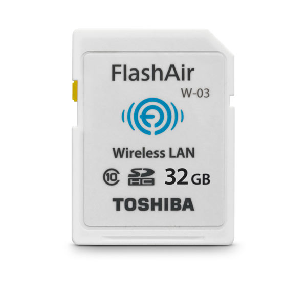 Продажи карт памяти Toshiba FlashAir III начнутся в марте 2015 года