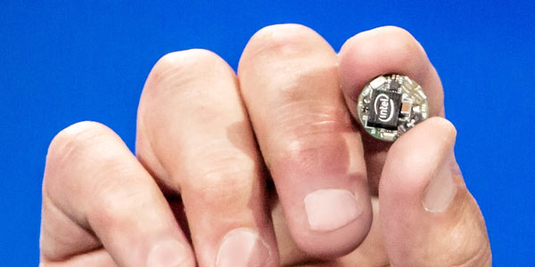 На CES 2015 представлен аппаратный модуль для носимых устройств Intel Curie