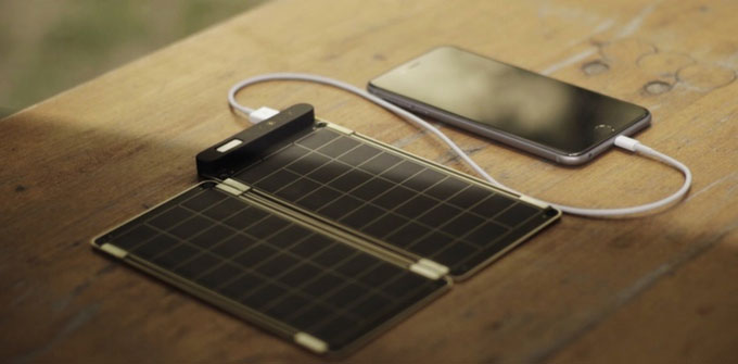 Солнечная батарея Solar Paper защищена от пыли и влаги