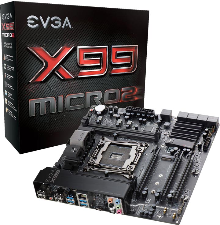 О цене платы EVGA X99 Micro2 данных пока нет