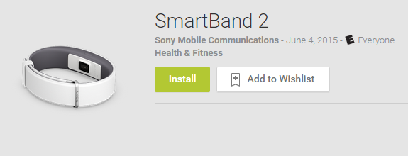 Sony SmartBand 2