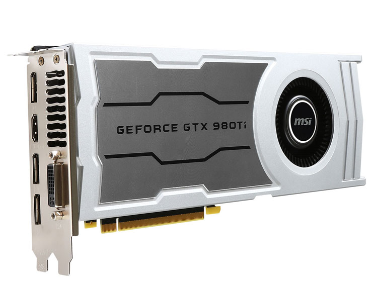 Компоненты 3D-карты MSI GeForce GTX 980 Ti V1 работают на рекомендованных частотах