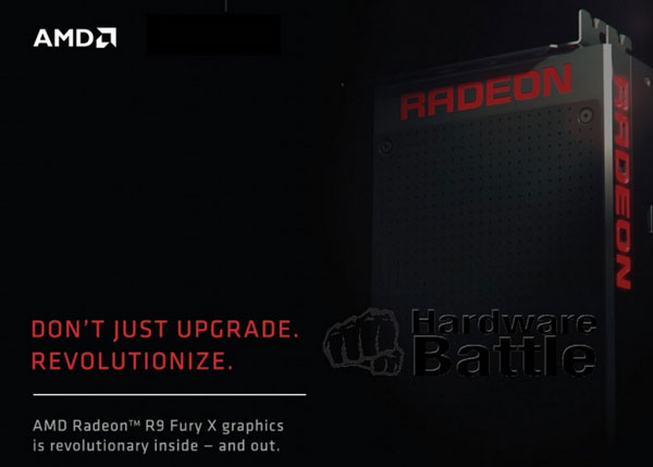 Анонс AMD Radeon R9 Fury X ожидается 16 июня