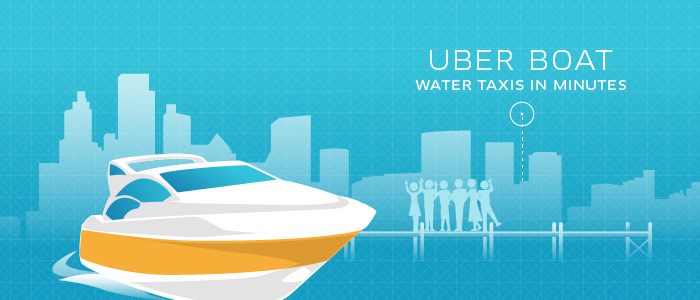 UberBOAT позволит быстро и комфортно перебраться, например, через пролив Босфор