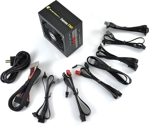 Блоки питания SilentiumPC Enduro FM1 Gold оснащены модульными кабельными системами
