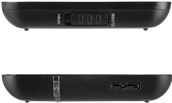 Корпус для внешнего накопителя Sharkoon QuickStore Portable USB 3.1 комплектуется кабелем USB 3.1