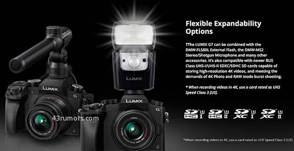 Изображения беззеркальной камеры Panasonic Lumix DMC-G7