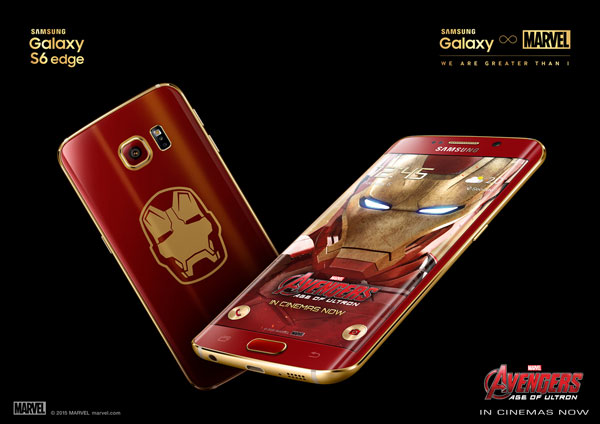 C технической стороны Galaxy S6 edge Iron Man Limited Edition не отличается от базовой модели с 64 ГБ флэш-памяти
