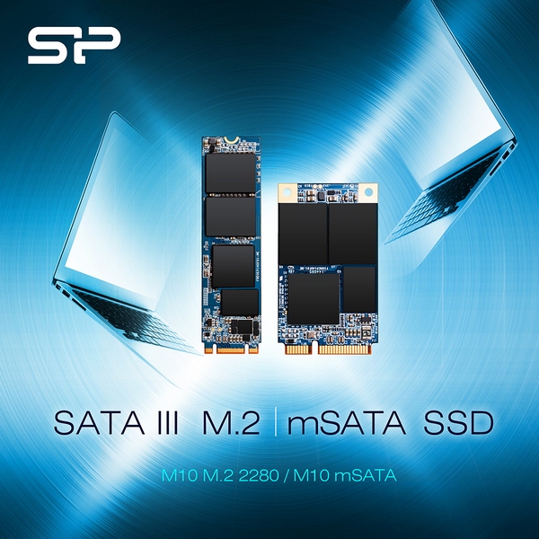Silicon Power M10 M.2 2280 и M10 mSATA