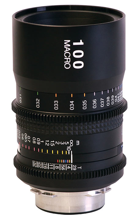 Полнокадровый объектив Tokina Cinema ATX 100mm T2.9 Macro доступен в вариантах с креплениями PL, Canon EF, Sony E, Nikon F и Micro Four Thirds