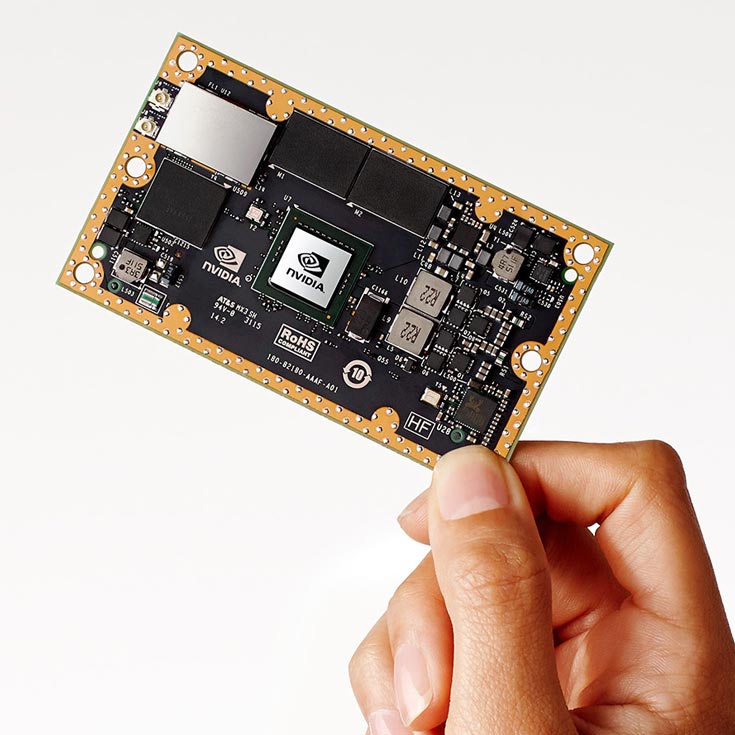 Модуль Nvidia Jetson TX1 обеспечивает глубокое обучение нейронных сетей при очень низком энергопотреблении