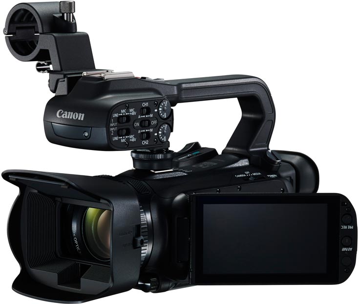 Портативные видеокамеры Canon XA35 и XA30 позволяют снимать видео Full HD с кадровой частотой 60 к/с