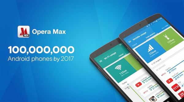 Приложение Opera Max должно быть предустановлено на 100 млн смартфонов к 2017 году