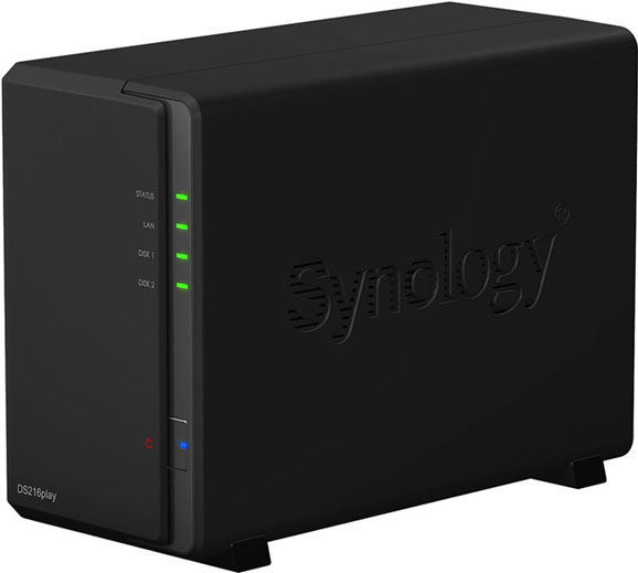 NAS-серверы Synology DS416 и DS216play предназначены для бизнеса и домашнего использования