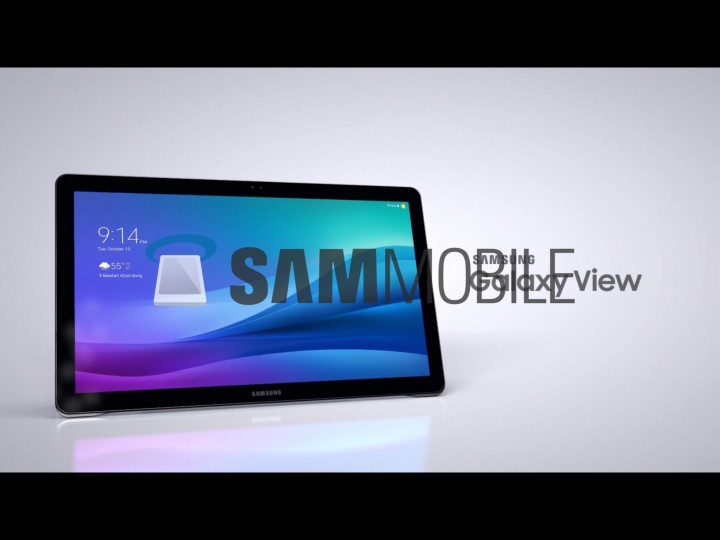Планшет-моноблок Samsung Galaxy View получит подставку с ручкой
